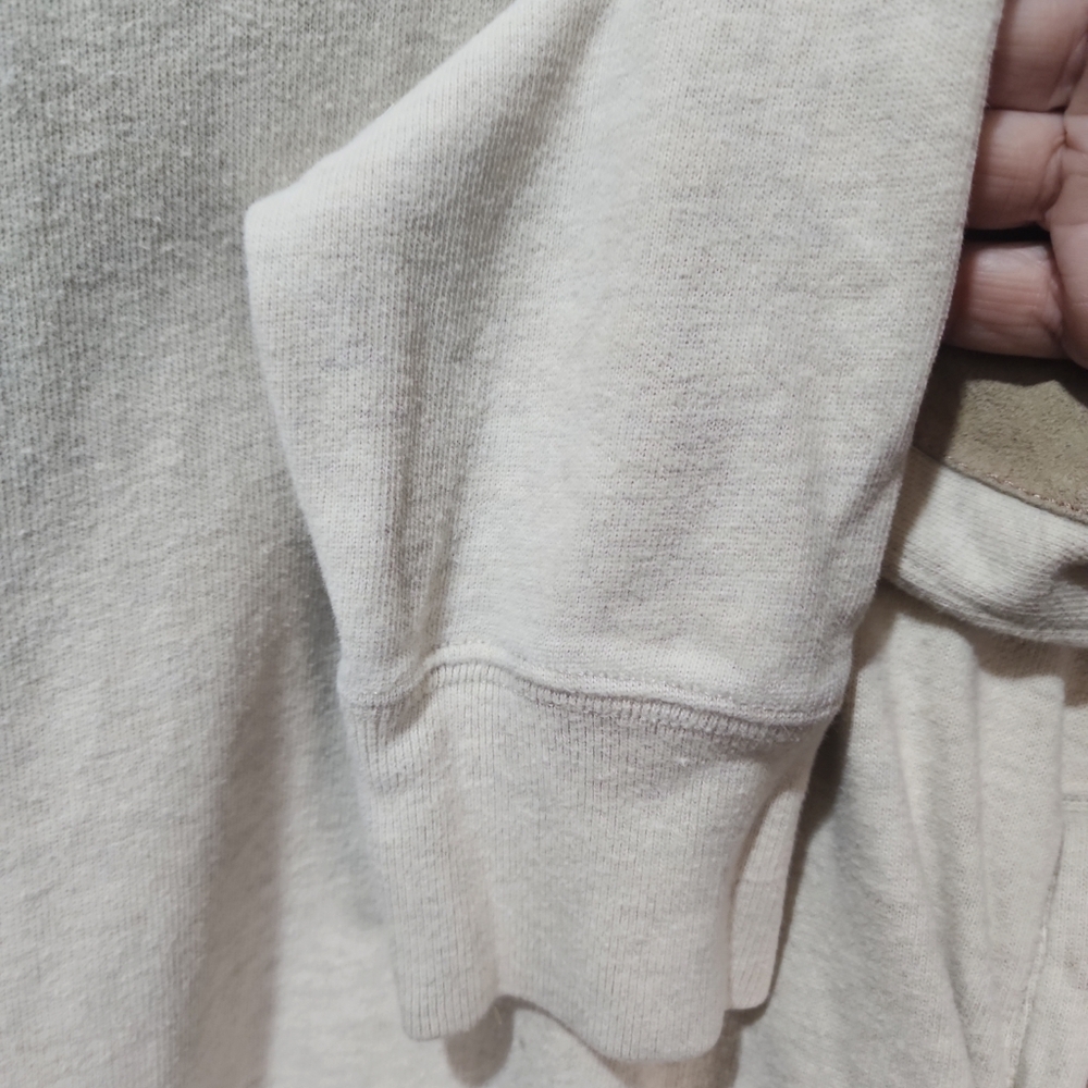 Ralph Lauren sm petite cream Hoodie pocket pouch no string - Picture 5 of 11